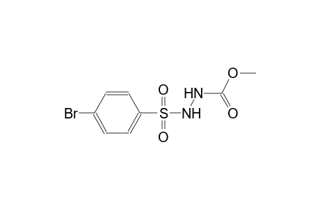 methyl 2-[(4-bromophenyl)sulfonyl]hydrazinecarboxylate