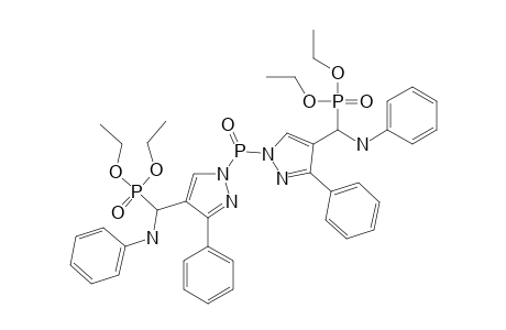BIS-[DIETHYL-[PHENYLAMINO-(3-PHENYL-1H-PYRAZOL-4-YL)-METHYL]-PHOSPHONATE]-PHOSPHINE-OXIDE