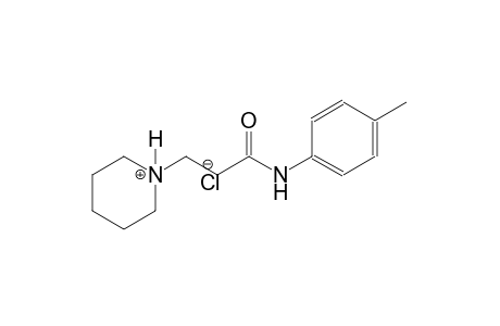 piperidinium, 1-[3-[(4-methylphenyl)amino]-3-oxopropyl]-, chloride