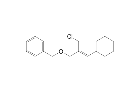 3-Benzyloxy-2-(chloromethyl)-1-cyclohexyl-1-propene