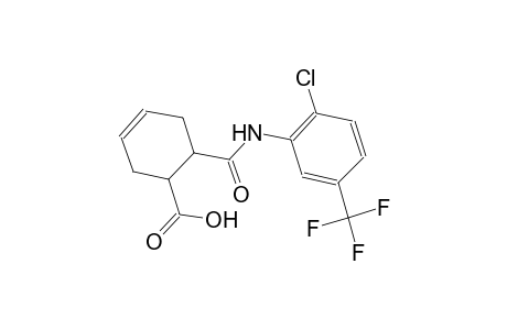 6-{[2-chloro-5-(trifluoromethyl)anilino]carbonyl}-3-cyclohexene-1-carboxylic acid