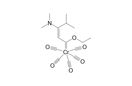Pentacarbonyl [(2E)-3-(dimethylamino)-4-methyl-1-ethoxy-2-pentenylidene] chromium