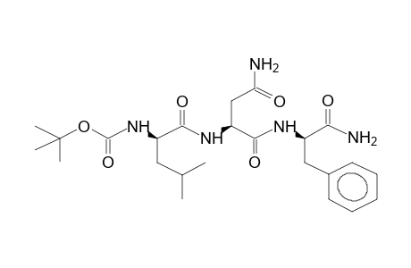 TERT-BUTYLOXYCARBONYL-LEUCINE-D-ASPARAGINE-PHENYLALANINE-NH2 PEPTIDE(ALPHA-L-D-L)