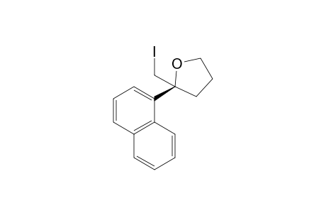 (S)-2-(Iodomethyl)-2-(1-naphthyl)tetrahydrofuran