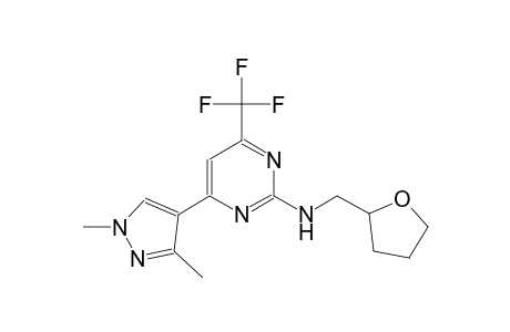 2-pyrimidinamine, 4-(1,3-dimethyl-1H-pyrazol-4-yl)-N-[(tetrahydro-2-furanyl)methyl]-6-(trifluoromethyl)-