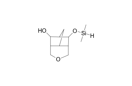 2-Hydroxy-6-dimethylsiloxy-3,5-methyleneoxy-bicyclo[2.2.1]heptane