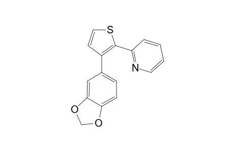 2-(3-Benzo[1,3]dioxol-5-yl-thiophen-2-yl)-pyridine