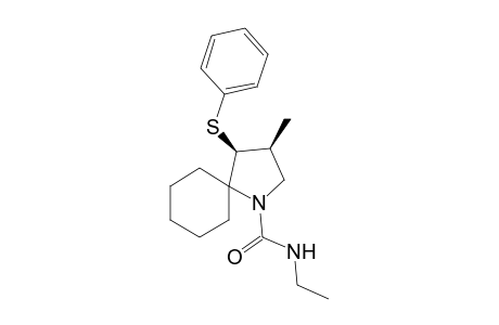 (9S,10S)-syn-7-Ethylamido-9-methyl-10-phenylthio-7-azaspiro[5.4]decane