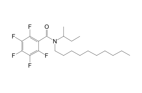 Benzamide, pentafluoro-N-(2-butyl)-N-decyl-