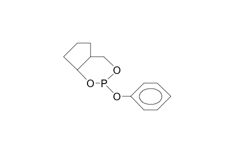 3.alpha.-Phenoxy-cis-2,4-dioxa-3-phosphabicyclo-[4.3.0]-nonane