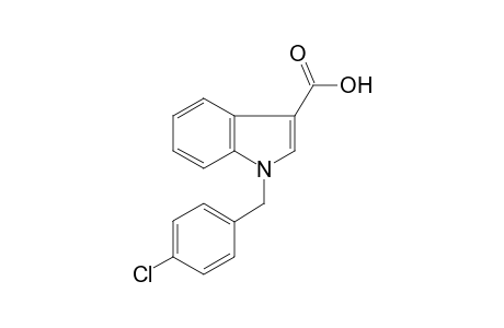 1H-Indole-3-carboxylic acid, 1-[(4-chlorophenyl)methyl]-