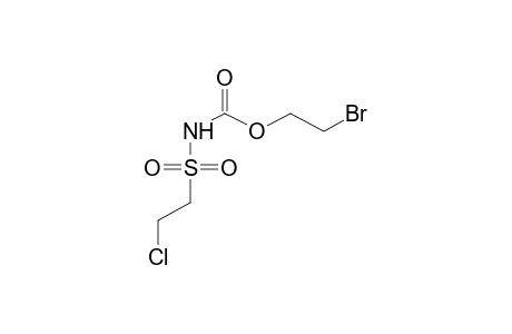 O-(2-BROMOETHYL)-N-(2-CHLOROETHYLSULPHONYL)CARBAMATE