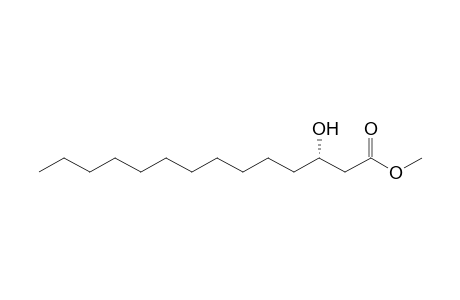 (S)-3-Hydroxytetradecanoate <methyl->