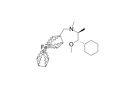 (1S,2S)-N-Ferrocenylmethyl-N-methyl-1-cyclohexyl-1-methoxyprop-2-ylamine