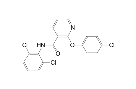 3-pyridinecarboxamide, 2-(4-chlorophenoxy)-N-(2,6-dichlorophenyl)-