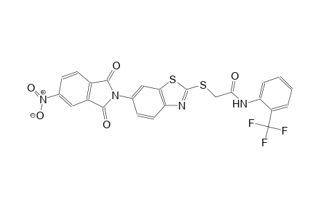 acetamide, 2-[[6-(1,3-dihydro-5-nitro-1,3-dioxo-2H-isoindol-2-yl)-2-benzothiazolyl]thio]-N-[2-(trifluoromethyl)phenyl]-