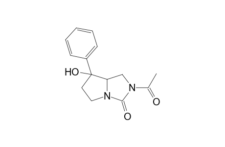 endo-3-Acetyl-6-hydroxy-6-phenyl-1,3-diazabicyclo[3.3.0]octan-2-one