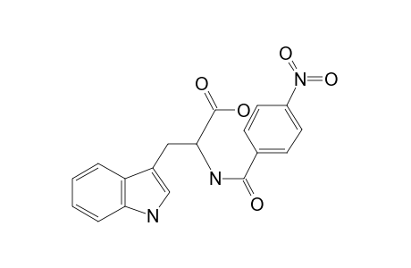 Tryptophan, N(.alpha.)-[4-nitrobenzoyl]-