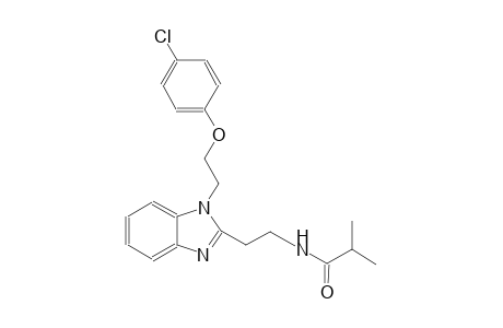 propanamide, N-[2-[1-[2-(4-chlorophenoxy)ethyl]-1H-benzimidazol-2-yl]ethyl]-2-methyl-