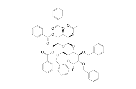 4-O-(2-ACETAMIDO-3,4,6-TRI-O-BENZOYL-2-DEOXY-BETA-D-MANNOPYRANOSYL)-2,3,6-TRI-O-BENZYL-ALPHA-D-GLUCOPYRANOSYL-FLUORIDE