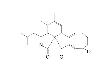 (13E,19E)-10-ISOPROPYL-14-METHYL-17-EPOXY-[11]-CYTOCHALASA-6,13,19-TRIENE-1,21-DIONE