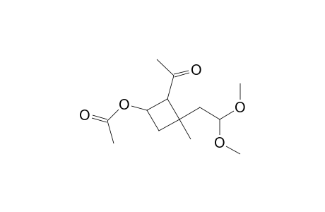1-[4-Acetoxy-2-(2,2-Dimethoxyethyl)-2-methylcyclobutyl]ethanone