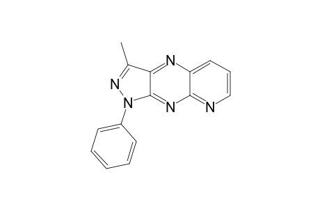3-Methyl-1-phenylpyridino[3,2-b]pyrazino[5,6-c]imidazole