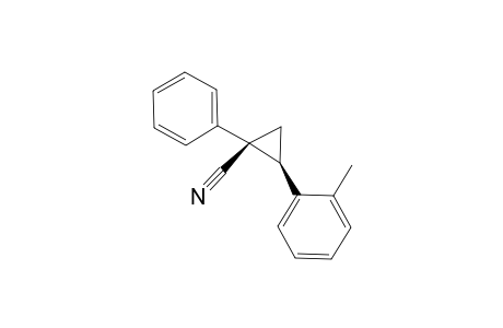 (Z)-(-)-2-(2-Methylphenyl)-1-phenylcyclopropanecarbonitrile
