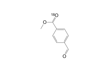 p-[carbonyl-18O](methoxycarbonyl)benzaldehyde