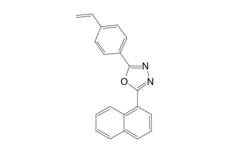 2-(1-naphthyl)-5-(4-vinylphenyl)-1,3,4-oxadiazole
