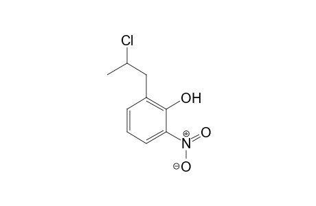 2-(2-Chloropropyl)-6-nitrophenol