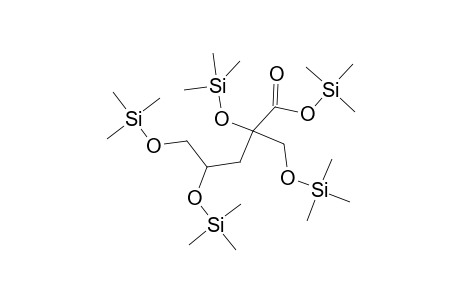 erythro-Pentonic acid, 3-deoxy-2,4,5-tris-O-(trimethylsilyl)-2-C-[[(trimethylsilyl)oxy]methyl]-, trimethylsilyl ester