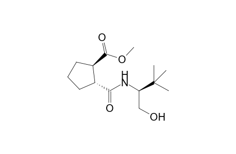 (1R,2R)-2-[2'-Hydroxy-1'(S)-tert-butylethylcarbamoyl]cyclopentane-1-carboxylic acid methyl ester