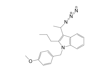3-(1-Azidoethyl)-1-(4-methoxybenzyl)-2-propyl-1H-indole