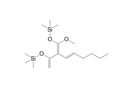 [(1Z,3E)-1-methoxy-2-(1-trimethylsilyloxyethenyl)octa-1,3-dienoxy]-trimethyl-silane