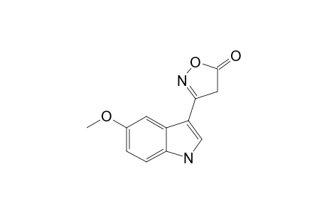 3-(5-METHOXY-1H-3-INDOLYL)-4H-ISOXAZOLIN-5-ONE