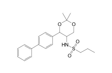 N-[4-{[(1',1''-Biphenyl-4'-yl)-2,2-dimethyl-1,3-dioxan-5-yl]-propanesulfonamide