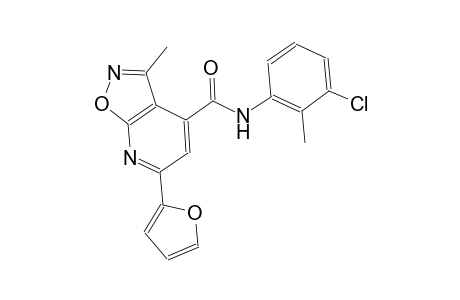 isoxazolo[5,4-b]pyridine-4-carboxamide, N-(3-chloro-2-methylphenyl)-6-(2-furanyl)-3-methyl-