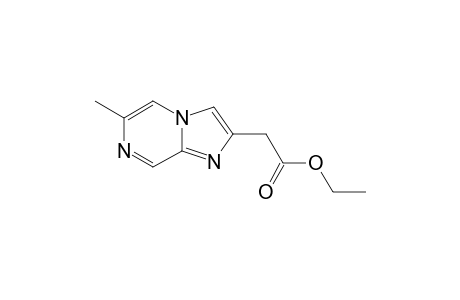 2-(ETHOXYCARBONYLMETHYL)-6-METHYL-IMIDAZO-[1,2-A]-PYRAZINE