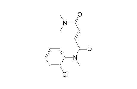 (E)-N'-(2-chlorophenyl)-N,N,N'-trimethyl-2-butenediamide