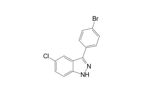 3-(4-Bromophenyl)-5-chloro-1H-indazole