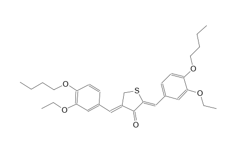 3(2H)-thiophenone, 2,4-bis[(4-butoxy-3-ethoxyphenyl)methylene]dihydro-, (2Z,4Z)-