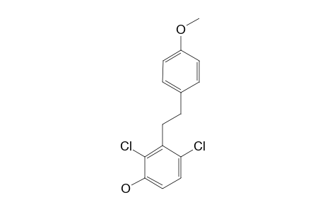 2,6-Dichloro-3-hydroxy-4'-methoxybibenzyl