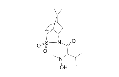 (2S,2' S)-{N-[2'-(Hydroxy)(methyl)amino]-3'-methylbutanoyl}bornane-10,12-sultam