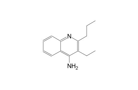 3-Ethyl-2-propyl-4-quinolinamine