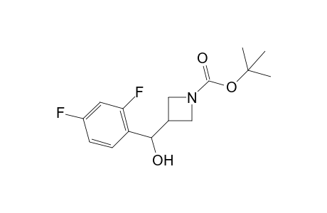 tert-butyl 3-[(2,4-difluorophenyl)(hydroxy)methyl]azetidine-1-carboxylate