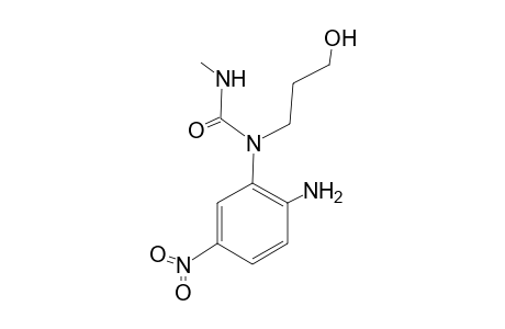 N-(5-Nitro-2-amino-1-phenyl)-N-(3-hydroxypropyl)-N'-methylurea