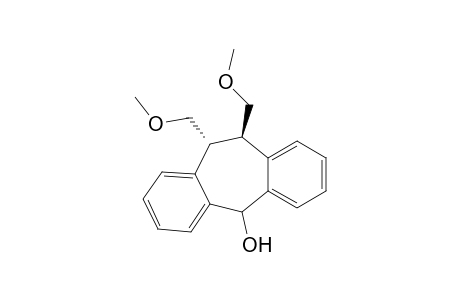 5H-Dibenzo[a,d]cyclohepten-5-ol, 10,11-dihydro-10,11-bis(methoxymethyl)-, [10R-(5.alpha.,10.alpha.,11.beta.)]-