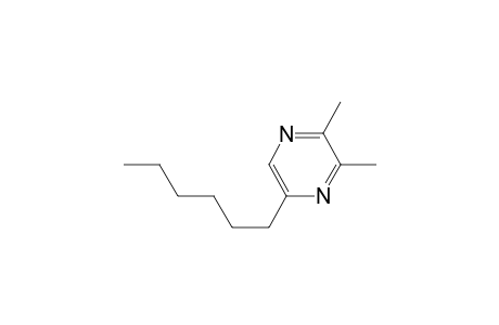 Pyrazine, 5-hexyl-2,3-dimethyl-