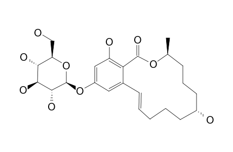 ALPHA-ZEARALENOL-4-O-BETA-D-GLUCOPYRANOSIDE;ALPHA-ZOL4G